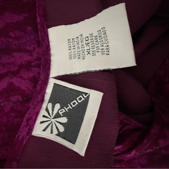 Phool Vintage Dress XL Sleeveless Y2K 90s New - Picture 8 of 9